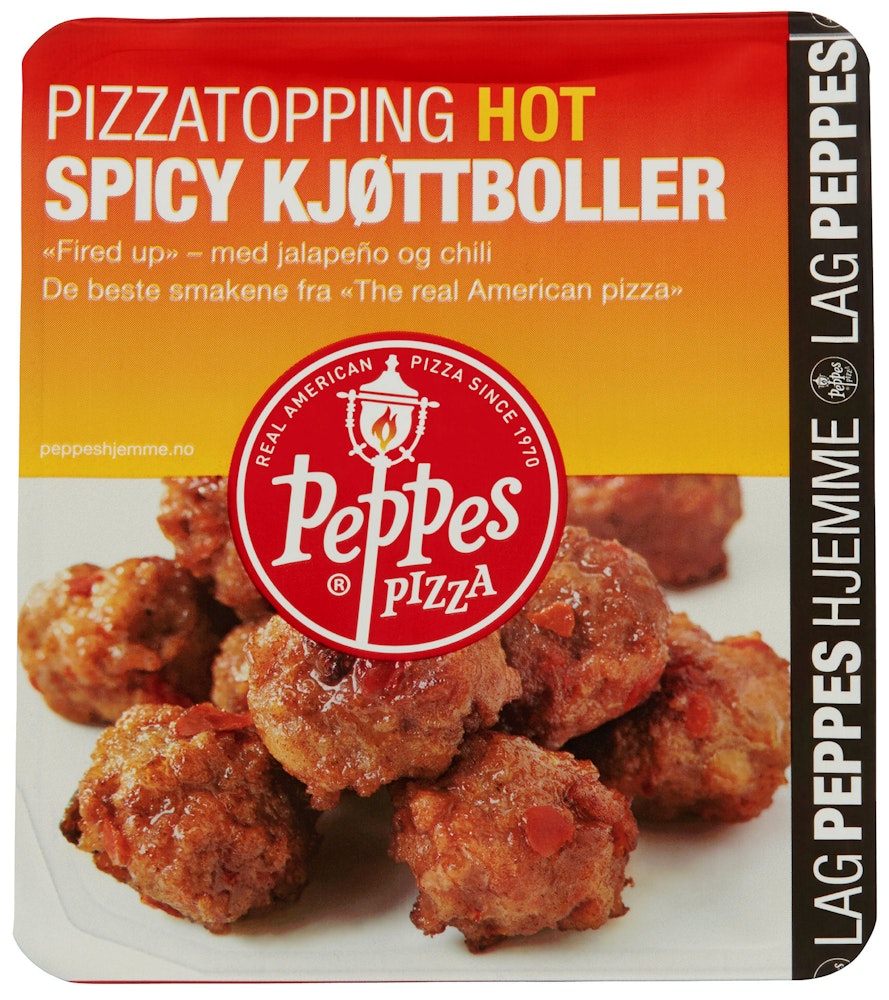 Peppes Pizza Peppes Spicy Kjøttboller