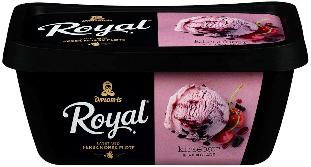 Diplom-Is Royal Kirsebær & Sjokolade