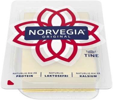 Bilde: © Tine / Oda Tine Norvegia Skiver 150 g