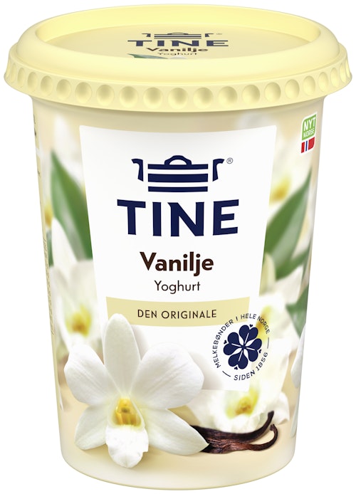 Bilde: © Tine / Oda Tine Yoghurt Vanilje