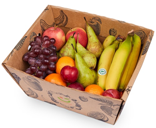 Fruktkurv Miks av frukt, 4 kg
