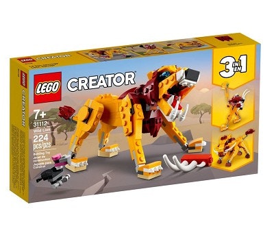 Sprell LEGO Creator Vill Løve
