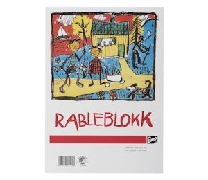 Sprell Rableblokk A4 50 blad, 100g