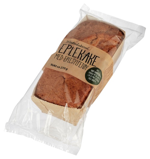 Bilde: © Mesterbakeren / Kolonial.no Mesterbakeren Eplekake Med Eplesyltetøy, 270 g