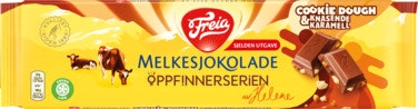 Bilde: © Freia / Oda Freia Melkesjokolade Cookie Dough & Knusende Karamell 190 g