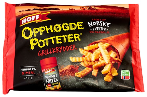 Bilde: © Hoff / Kolonial.no Hoff Opphøgde Poteter med Grillkrydder 0,45 kg