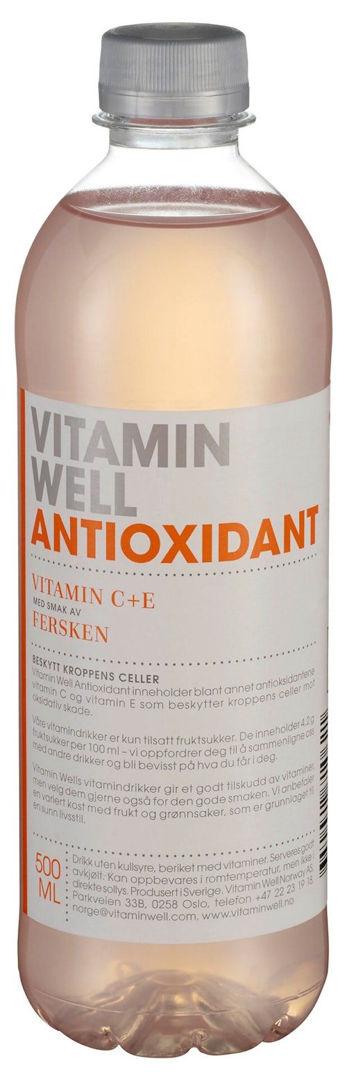 Bilde: © Vitamin Well / Kolonial.no Vitamin Well Vitamin Well Antioxidant 0,5 l