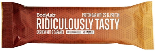 Bilde: © Bodylab / Kolonial.no Bodylab Protein Bar Cashews & Caramel, 65 g