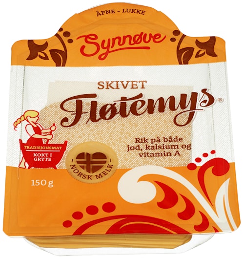 Bilde: © Synnøve / Kolonial.no Synnøve Synnøve Fløtemysost Skivet 150 g