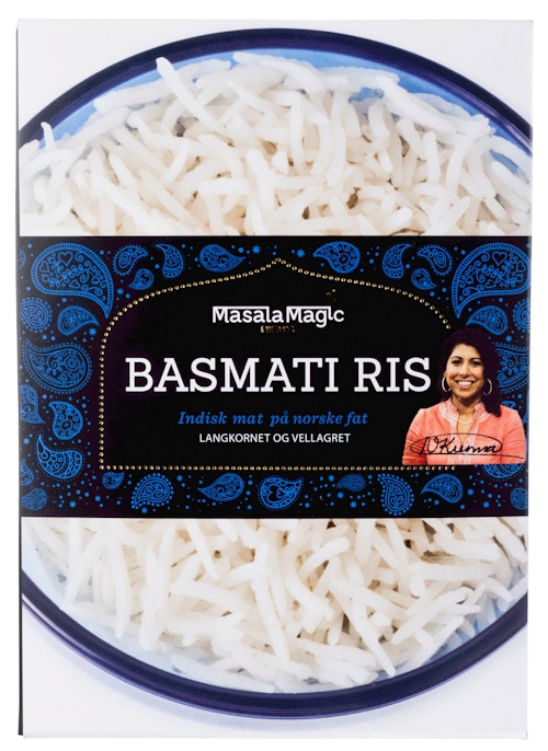 Bilde: © MasalaMagic / Oda MasalaMagic Nirus Basmati Ris 500 g