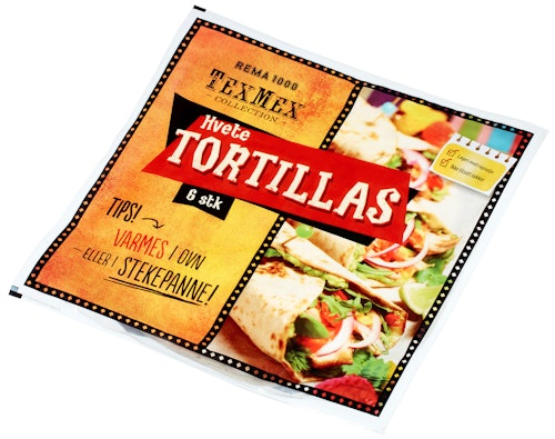 Bilde: © REMA 1000 / Kolonial.no REMA 1000 Tortillas 372 g