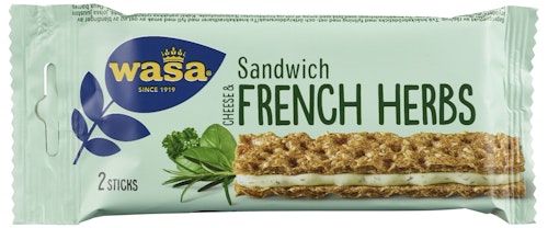 Bilde: © Wasa / Kolonial.no Wasa Sandwich French Herbs 30 g