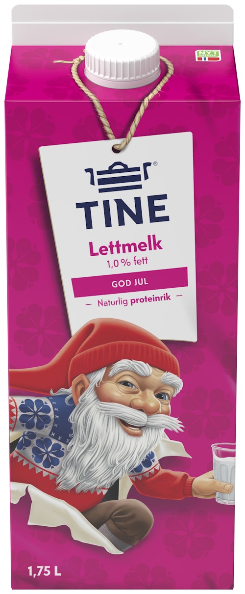 Bilde: © Tine / Kolonial.no Tine TineMelk Lett 1,75 l