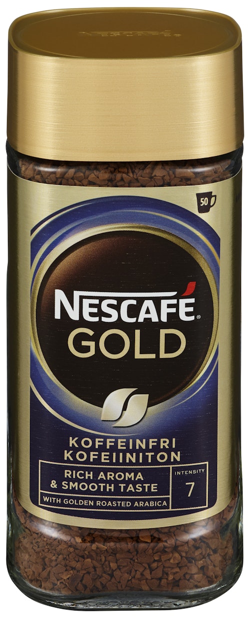 Bilde: © Nescafé / Oda Nescafé Nescafé Koffeinfri Gull 100 g