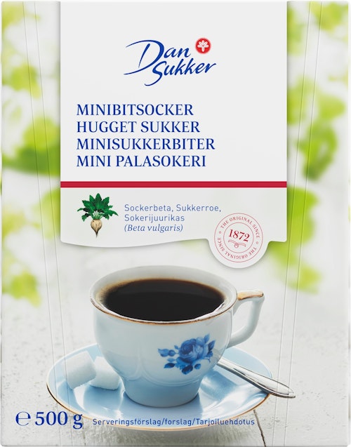 Bilde: © Dansukker / Oda Dansukker Minisukkerbiter 500 g