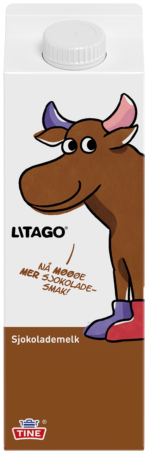 Bilde: © Tine / Oda Tine Litago Sjokolade 1 l