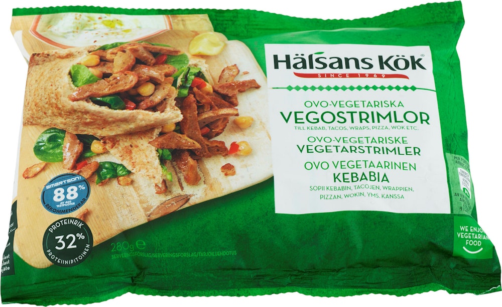 Hälsans Kök Kebab Vegetar