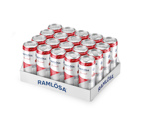Bilde: © Ramlösa / Oda Ramlösa Ramløsa Granateple 20 x 0,33l, 6,6 l