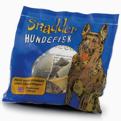 Bilde: © Snadder / Kolonial.no Snadder Hundefisk 300 g