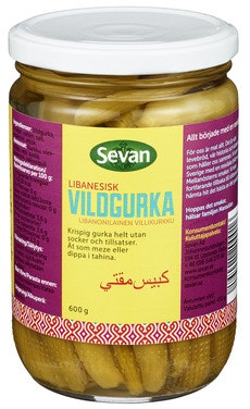 Bilde: © Sevan / Oda Sevan Vildgurka hele agurker, 600 g