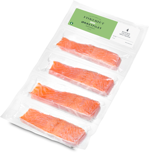 Bilde: © Fiskeriet / Kolonial.no Fiskeriet Ørret i Lenke Med Skinn, 500 g