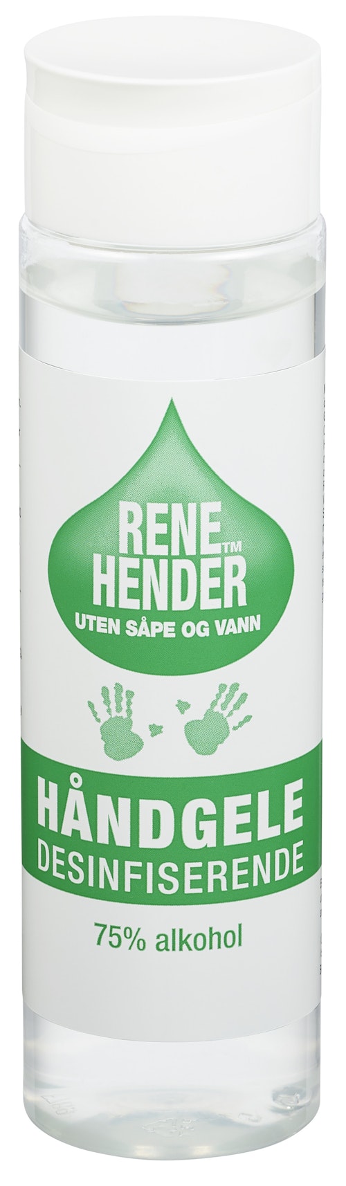 Rene Hender 250ml anti bak 75 % alkohol, 250 ml