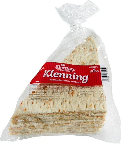 Bilde: © Berthas / Kolonial.no Berthas Klenning Smørkrem 260 g