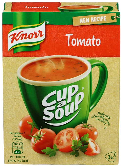 Bilde: © Knorr / Oda Knorr Tomatsuppe Cup a Soup, 3 stk
