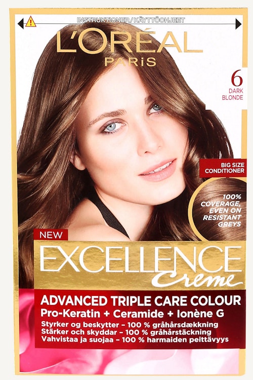 Bilde: © L'Oreal / Oda L'Oreal Excellence 6 Mørkeblond 1 stk