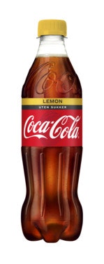 Bilde: © Coca-Cola / Oda Coca-Cola Coca-Cola Uten Sukker Lemon, 0,5 l