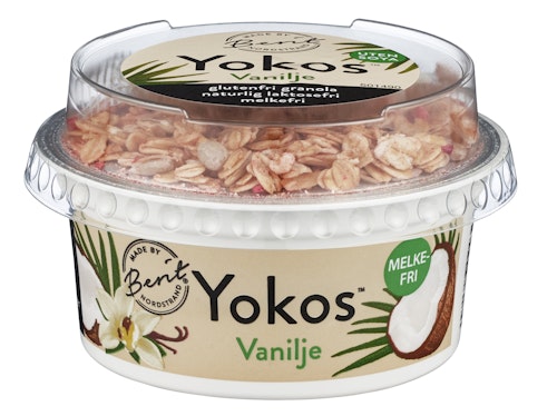Bilde: © Berit Nordstrand / Oda Berit Nordstrand Yokos Vanilje med Granolatopping 137 g