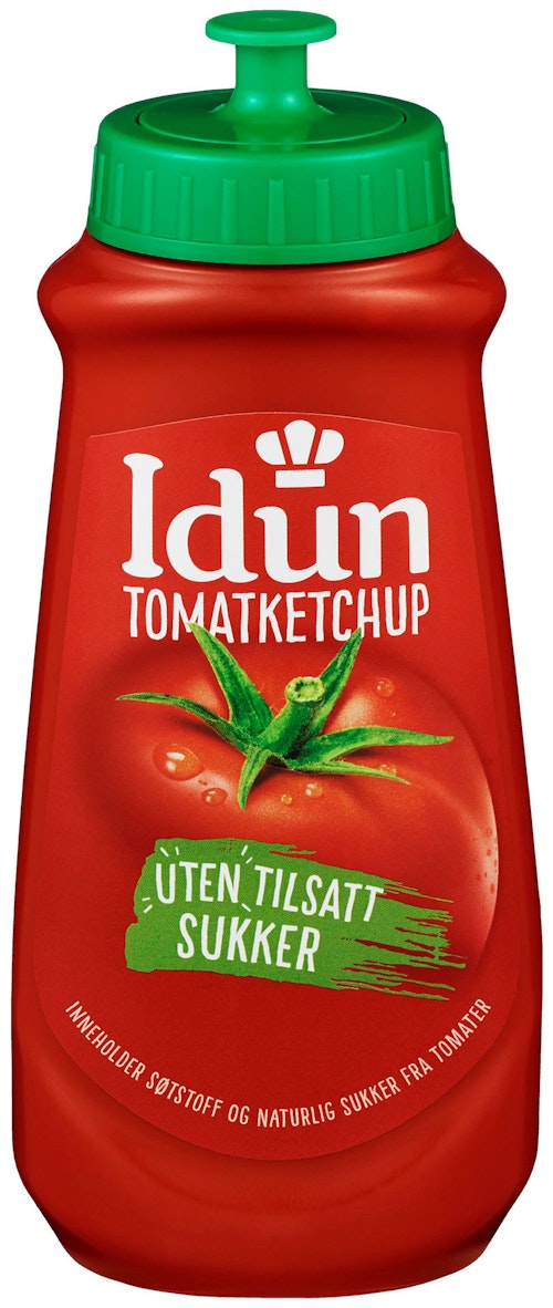 Bilde: © Idun / Kolonial.no Idun Tomatketchup Uten tilsatt sukker, 510 g