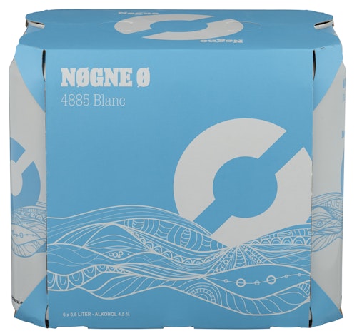 Bilde: © Nøgne Ø / Oda Nøgne Ø Nøgne Ø 4885 Blanc 6 x 0,5l, 3 l