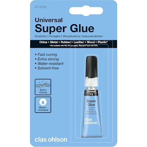 Bilde: © Clas Ohlson / Oda Clas Ohlson Superlim 3g