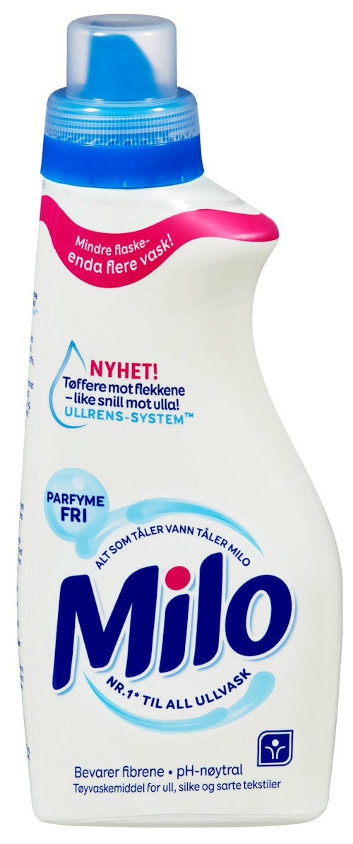 Bilde: © Milo / Kolonial.no Milo Milo Ull & Silke Parfymefri, 595 ml