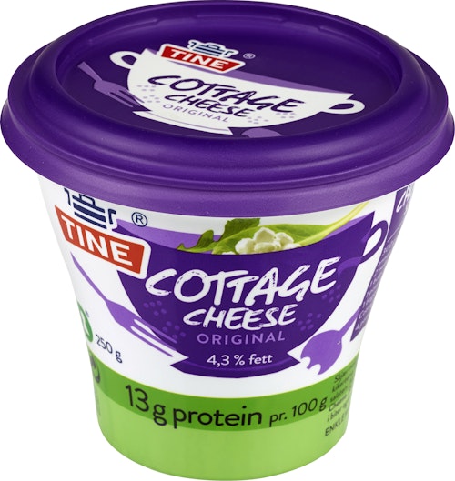 Bilde: © Tine / Kolonial.no Tine Cottage Cheese Original, 250 g