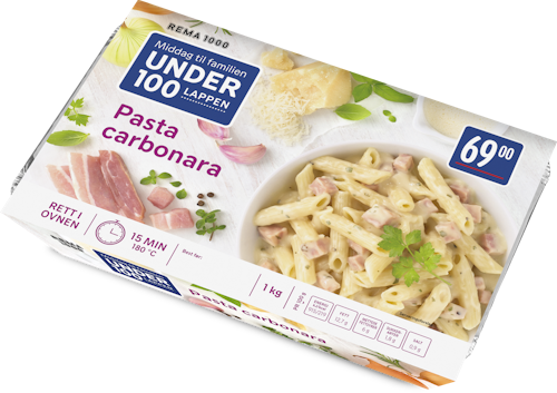 Bilde: © REMA 1000 / Oda REMA 1000 Pasta Carbonara
