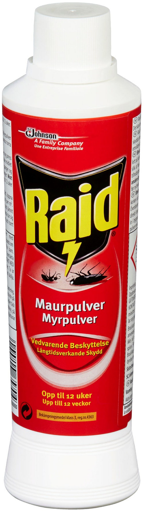 Bilde: © Raid / Kolonial.no Raid Maurpulver 250 g