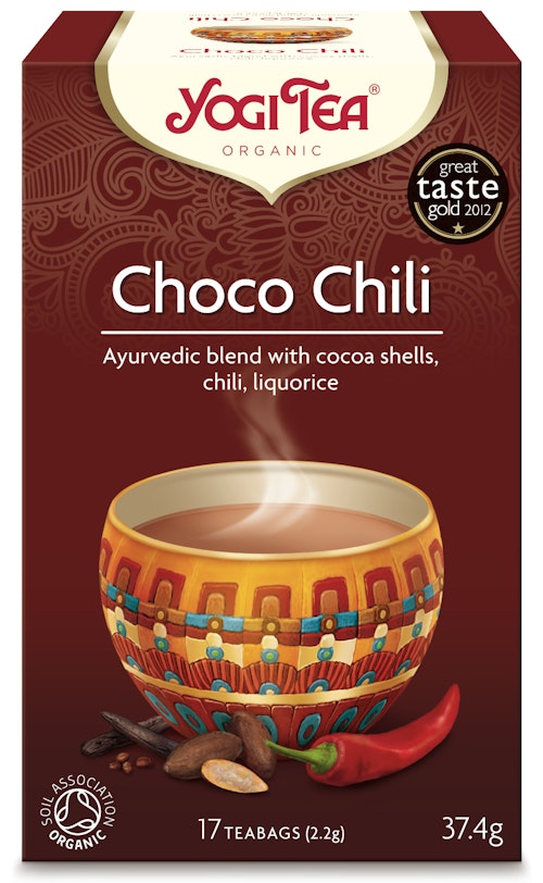 Bilde: © Yogi / Kolonial.no Yogi Yogi Tea Choco Chili Økologisk, 17 stk