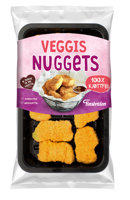 Bilde: © Finsbråten / Kolonial.no Finsbråten Veggis Nuggets 180 g