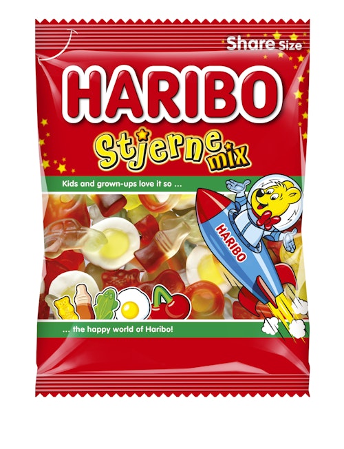Bilde: © Haribo / Oda Haribo Stjernemix 300 g