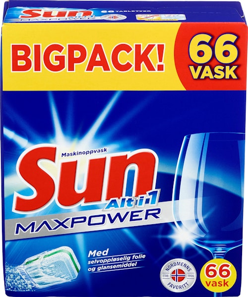 Bilde: © Sun / Kolonial.no Sun Sun Maxpower 66 vask