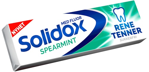 Bilde: © Solidox / Kolonial.no Solidox Tyggis Rene Tenner 10 stk, 14 g