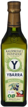 Bilde: © Ybarra / Oda Ybarra Extra Virgin Olivenolje Økologisk, 0,5 l
