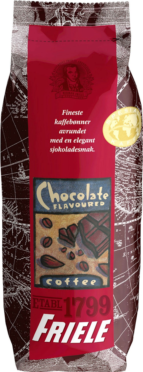 Bilde: © Friele / Oda Friele Sjokoladekaffe Filtermalt, 125 g
