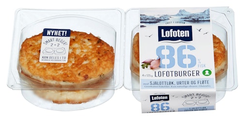 Bilde: © Lofoten / Oda Lofoten Burger m/Sjalottløk & Fløte 86%, 500 g