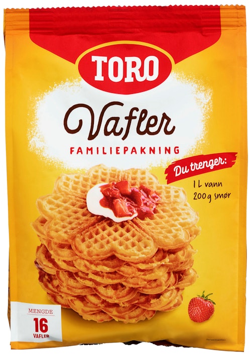 Bilde: © Toro / Kolonial.no Toro Vafler Familiepakning 591 g