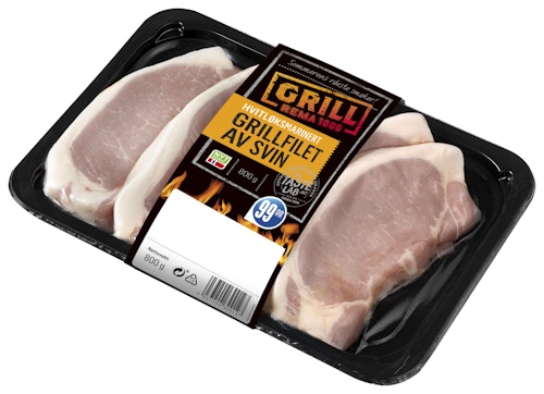 Bilde: © REMA 1000 / Oda REMA 1000 Grillfilet av Svin Hvitløksmarinert 800 g
