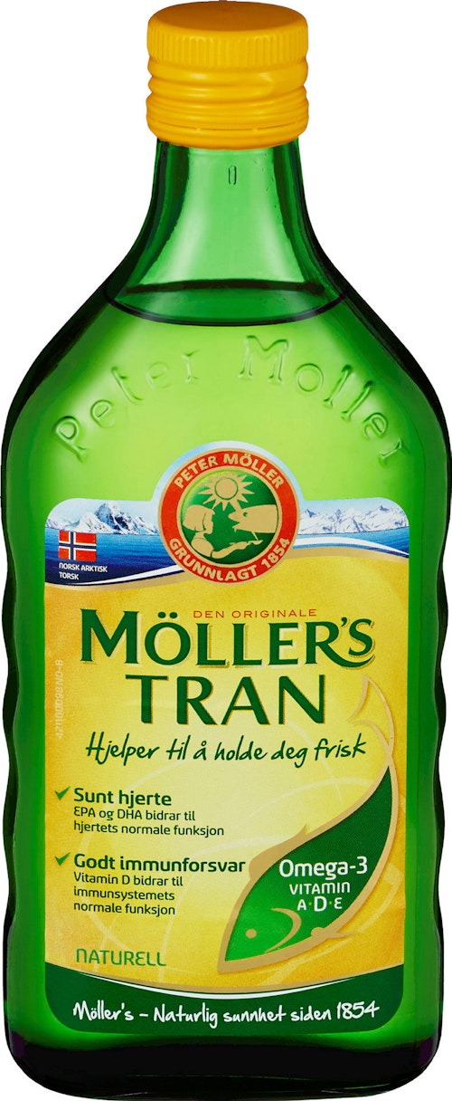 Bilde: © Möller's / Kolonial.no Möller's Möller's Tran Naturell, 500g, 500 ml