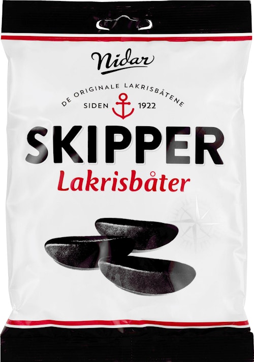 Skipper Lakrisbåter 250 g
